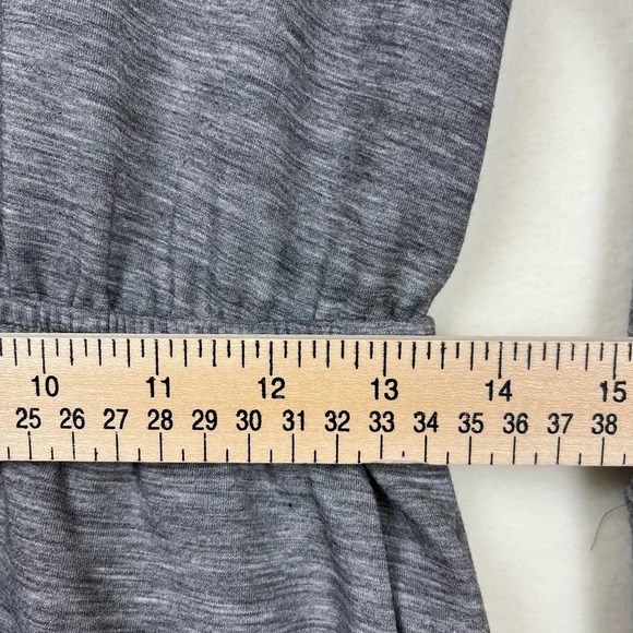 White House Black Market Zip front gray Jumpsuit size‎ 2 - Picture 7 of 12